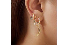  Pop Charms - Argent / GP 14 carats - 1cm